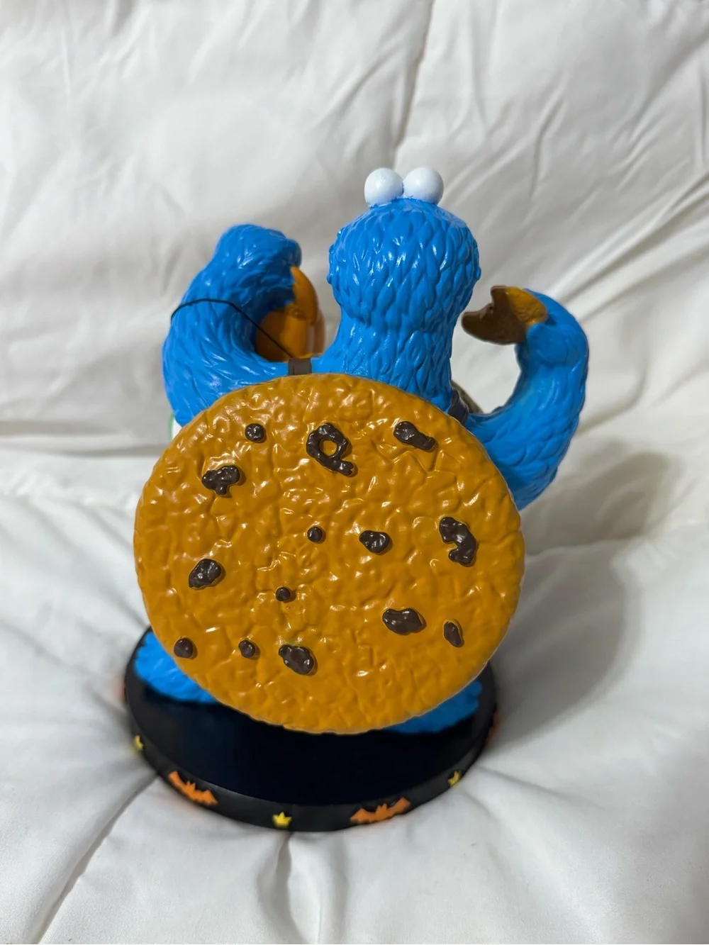 Cookie Monster Dressed as a Cookie Halloween Decor